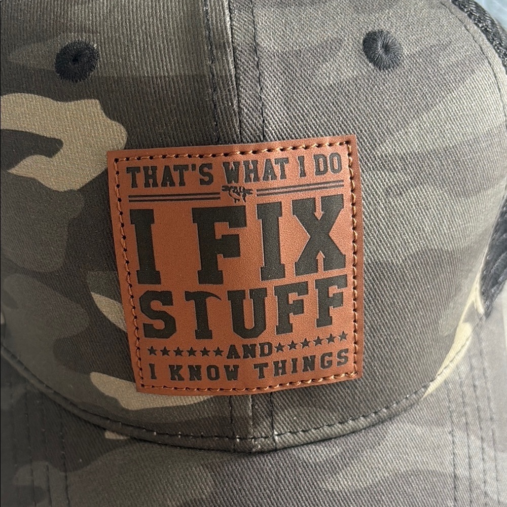 Camouflage Mesh Trucker Hat - Picture 2 of 5